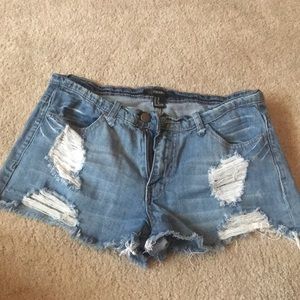 Jean shorts